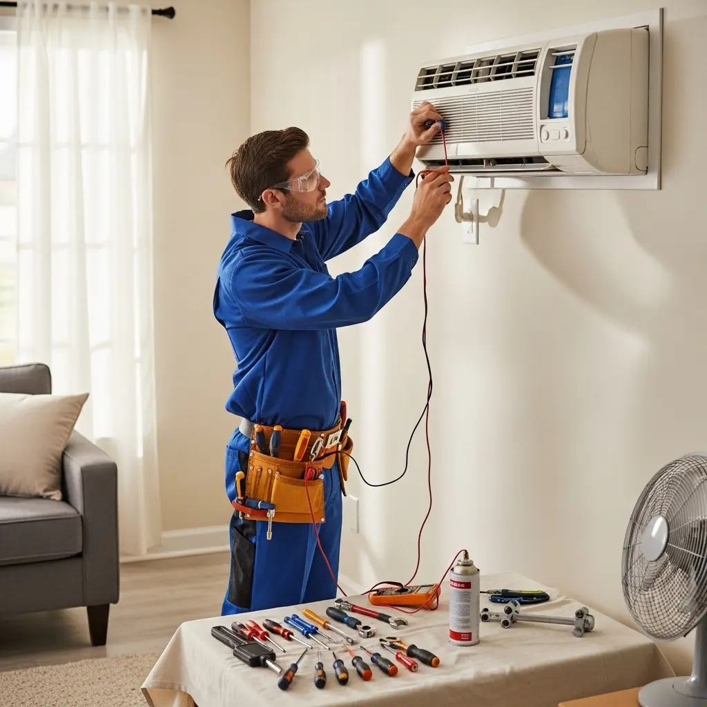 Büyükçekmece Şenocak Şenocak klima gaz dolumu ve bakım – Enerji verimliliği artırıldı. - Teknik servis örneği